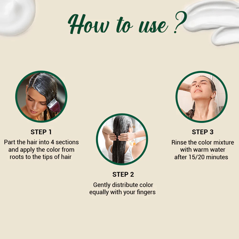 Biotique Herbcolor 1N Hair Colour Natural Black
