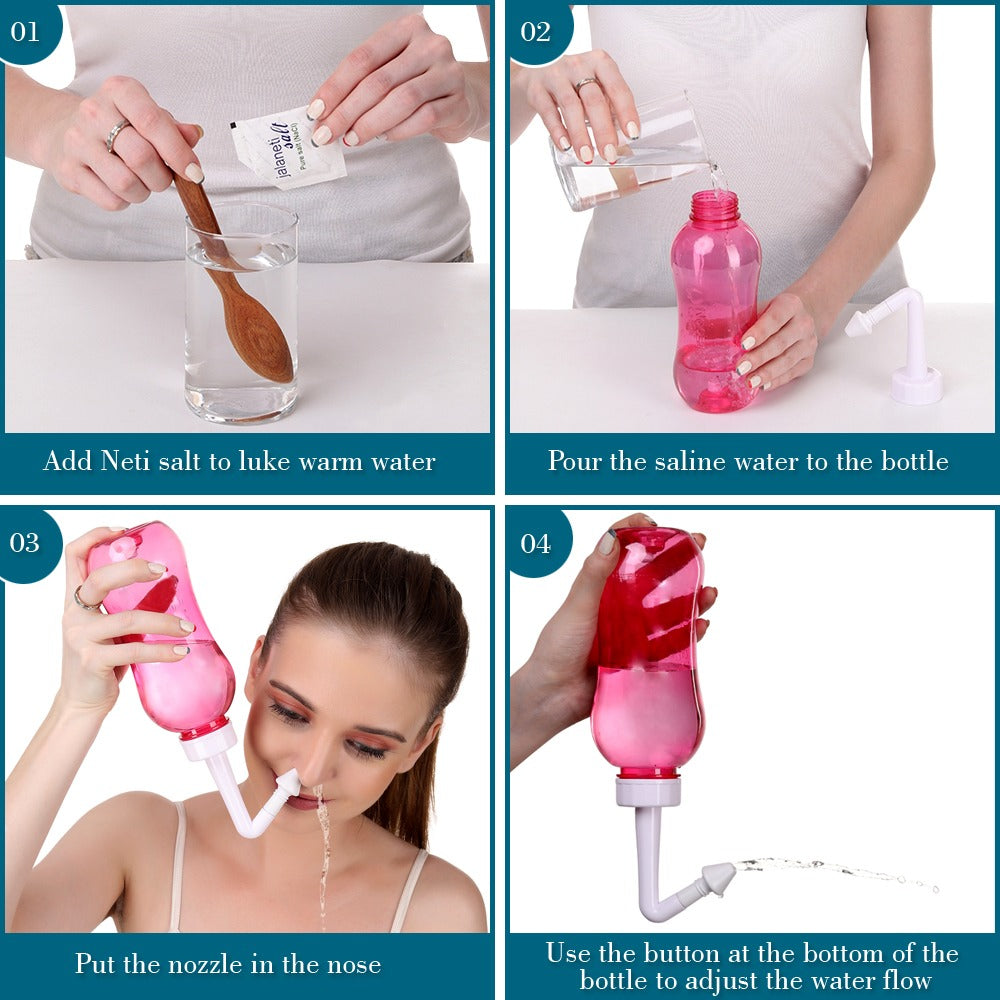 Neti Pot Squeeze Bottle