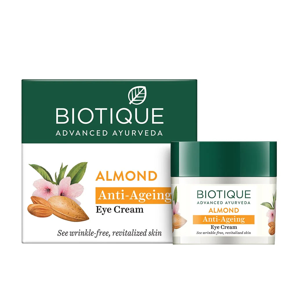 Biotique Almond anti-ageing eye cream