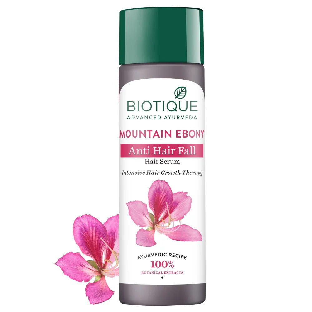 Biotique Mountain ebony anti hair fall hair serum