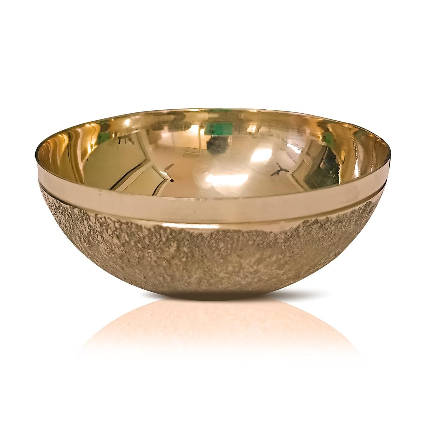 Kansa Scrub Vatki – Ayurvedic Foot Massage Bowl